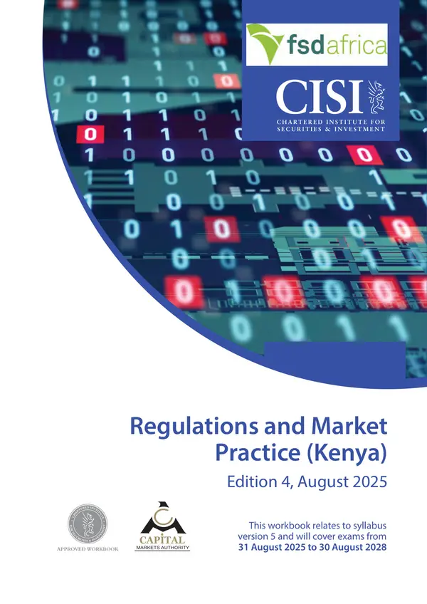 اللوائح والممارسات السوقية (كينيا) — CISI Official Workbook