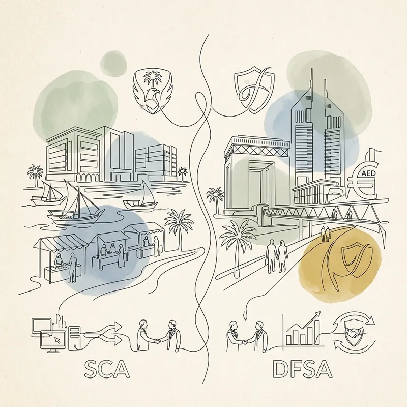 Understanding the Differences Between UAE CMA (formerly SCA) and DFSA Regulations for CISI Exams